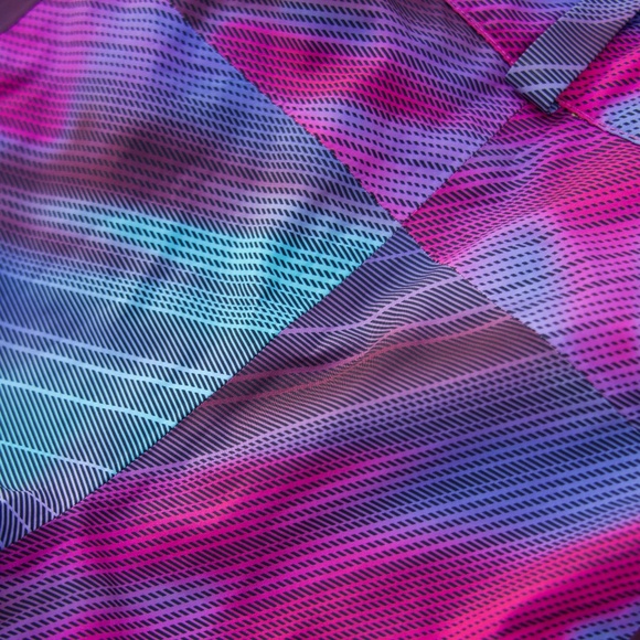 Spyder Turret Shell Geo Ray Viola Ski/Snowboarding Pants Woman's Size XL - Picture 10 of 16